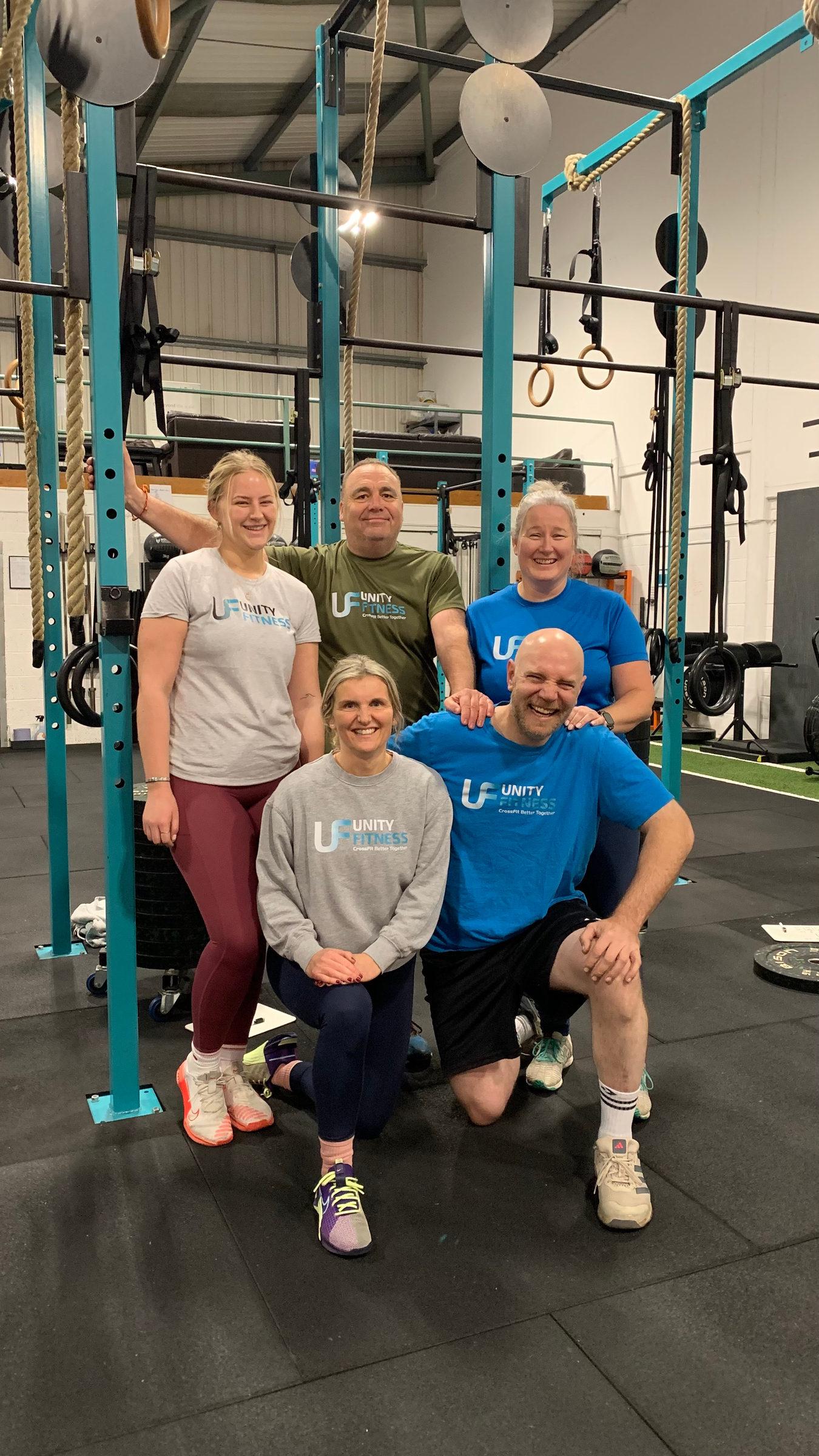 Members at Unity Fitness gym in Droitwich