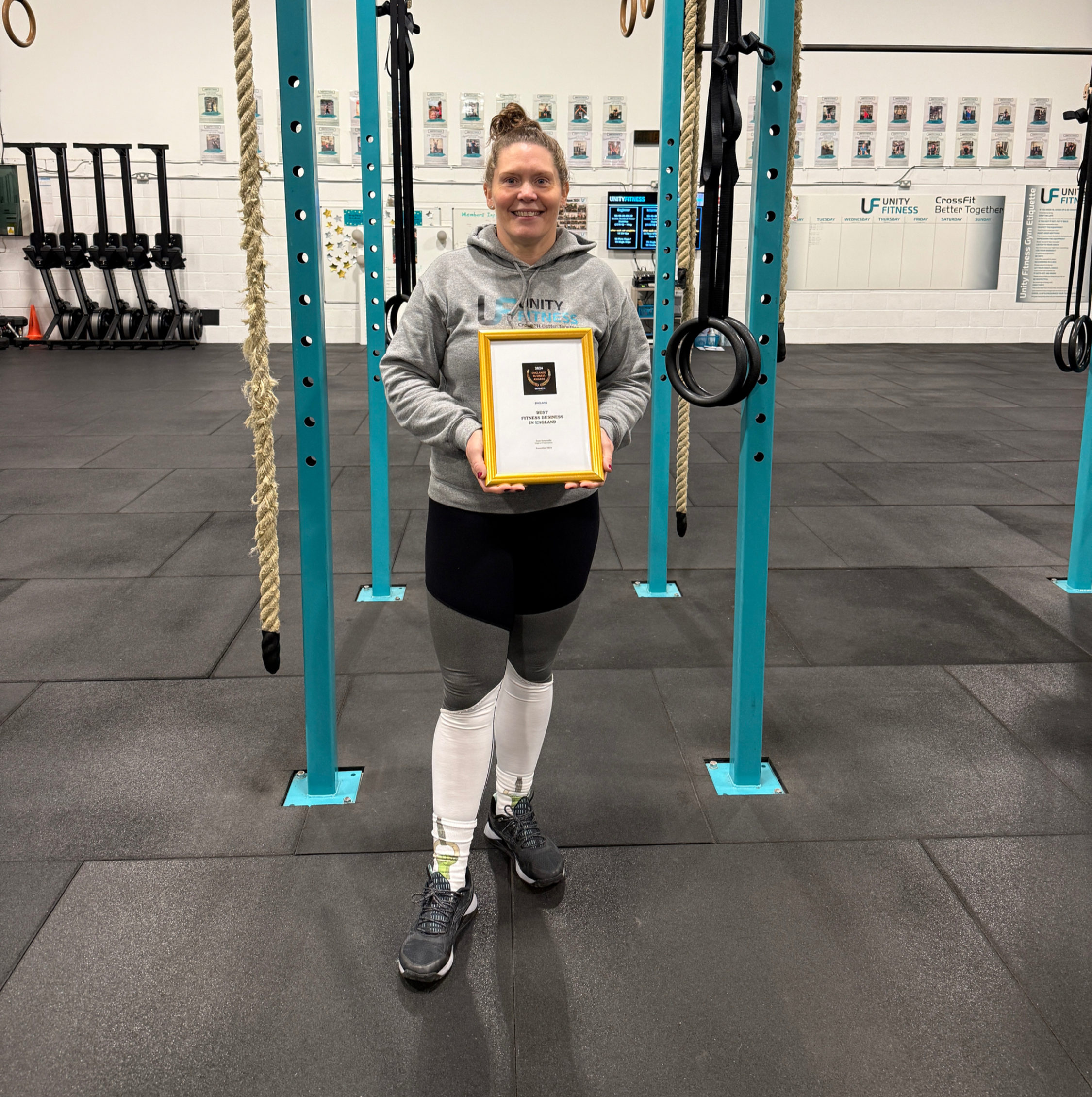 Members at Unity Fitness gym in Droitwich